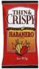 Thin & Crispy potato chips habanero Calories