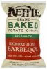 Kettle Brand potato chips hickory honey barbeque baked Calories