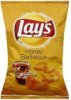 Lays potato chips honey barbecue flavored Calories