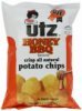 Utz potato chips honey bbq Calories