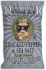 Deep River Snacks potato chips kettle cooked, cracked pepper & sea salt Calories
