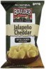 Boulder canyon potato chips kettle cooked, jalapeno cheddar Calories