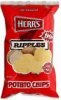Herrs potato chips ripples Calories