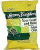 Laura Scudders potato chips sour cream and onion flavored Calories