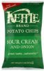 Kettle Brand potato chips sour cream onion chive Calories