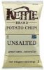 Kettle potato chips unsalted Calories