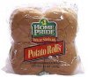 Home Pride potato rolls deluxe enriched sliced Calories
