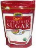 Hain powdered sugar organic Calories
