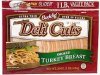 Buddig premium deli cuts smoked turkey breast, value pack Calories