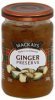 Mackays preserve spiced ginger Calories