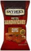 Snyders pretzel sandwiches peanut butter Calories