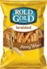 Rold Gold pretzels honey wheat braided Calories