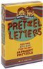Lucky Twist pretzels letters fat-free Calories