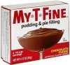 My-T-Fine pudding & pie filling chocolate fudge Calories