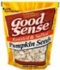 Good Sense pumpkin seeds roasted & salted Calories