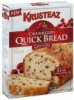 Krusteaz quick bread supreme mix cranberry Calories