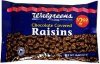 Walgreens raisins chocolate covered Calories