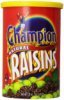 Champion raisins natural Calories