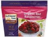 Earthbound Farm raspberries red, organic Calories
