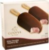 Godiva raspberry bar white chocolate Calories