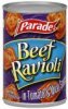 Parade ravioli beef Calories