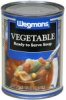 Wegmans ready to serve soup vegetable Calories