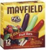 Mayfield real fruit bars assorted flavors Calories