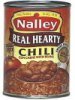 Nalley real hearty chili con carne with beans Calories