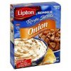 Lipton recipe secrets onion soup dip mix Calories