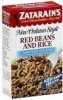 Zatarains red beans and rice reduced sodium Calories
