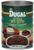 Ducal red beans refried, chorizo flavored Calories