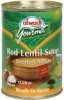 Alwadi Al Akhdar red lentil soup with cumin Calories