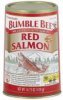 Bumble Bee red salmon wild alaska Calories