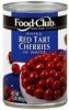 Food Club red tart cherries pitted, in water Calories