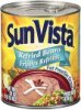 Sun-Vista refried beans fat free frijoles refritos Calories