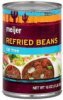 Meijer refried beans fat free Calories