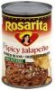 Rosarita refried beans spicy jalapeno Calories