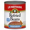 La Preferida refried beans vegetarian Calories
