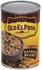 Old El Paso refried beans vegetarian Calories