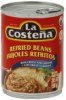 La Costena refried beans with cheese and chipotle Calories