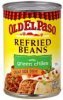 Old El Paso refried beans with green chiles Calories