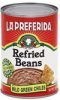 La Preferida refried beans with mild green chiles Calories