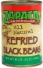 Zapata refried black beans refried black beans Calories