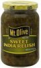 Mt. Olive relish sweet india Calories