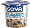 Goya rice & black beans lowfat Calories