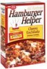 Hamburger Helper rice, cheesy sauce mix & topping mix cheesy enchilada Calories