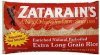 Zatarains rice extra long grain, enriched natural parboiled Calories