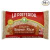 La Preferida rice long grain brown Calories