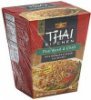 Thai Kitchen rice noodles & sauce thai basil & chili Calories