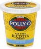 Polly-O ricotta cheese fat free Calories
